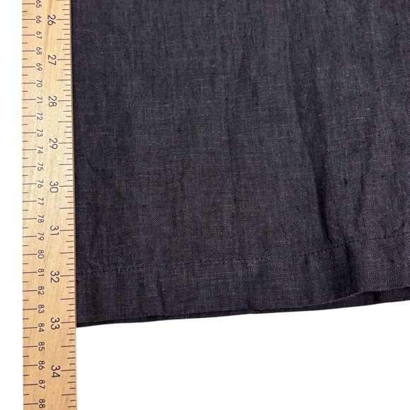 Perry Ellis Linen Drawstring Pants Slate Gray Mens Size 40 Straight Casual NWT - Picture 11 of 13